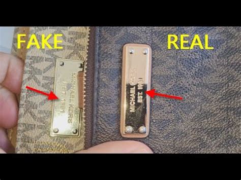 michael kors original vs fake wallet|Michael Kors outlet wallet sale.